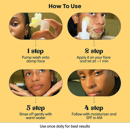 Turmeric & Kojic Acid Glow Wash